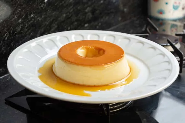 pudim de leite or condensed milk pudding, homemade delicious bra
