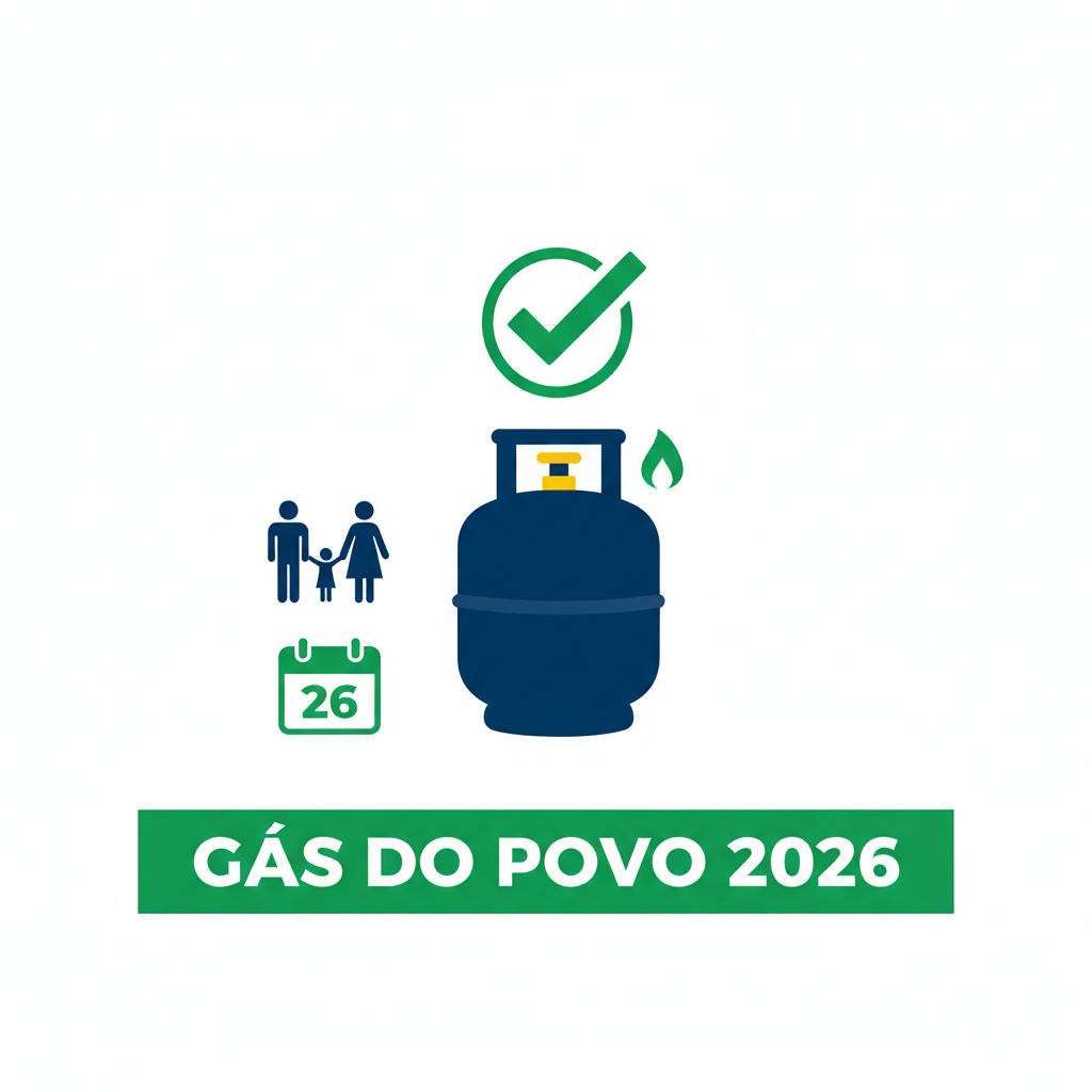 Gás do Povo 2026 - calendário e como usar o vale-recarga