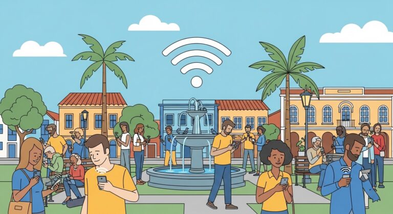 Internet Grátis do Governo 2026: Wi-Fi Brasil, Como Acessar e Quem Tem Direito